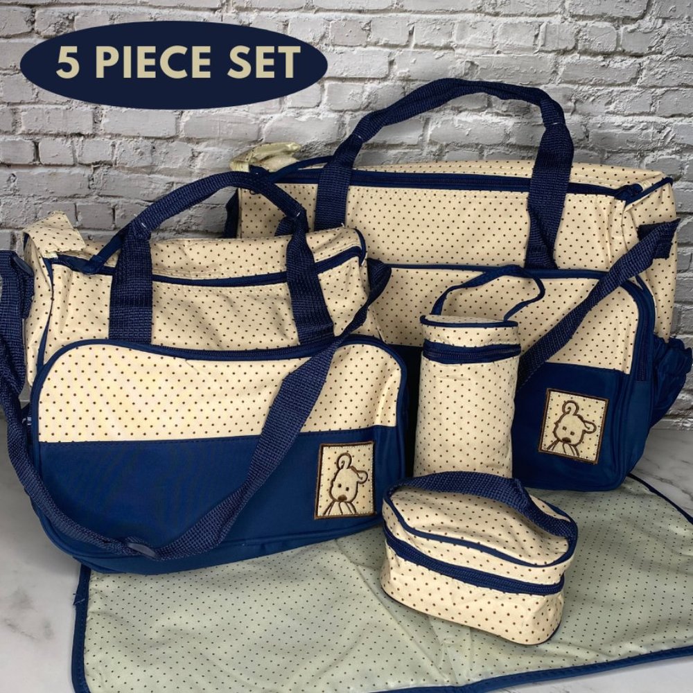 Diaper Bag 5 Piece Set